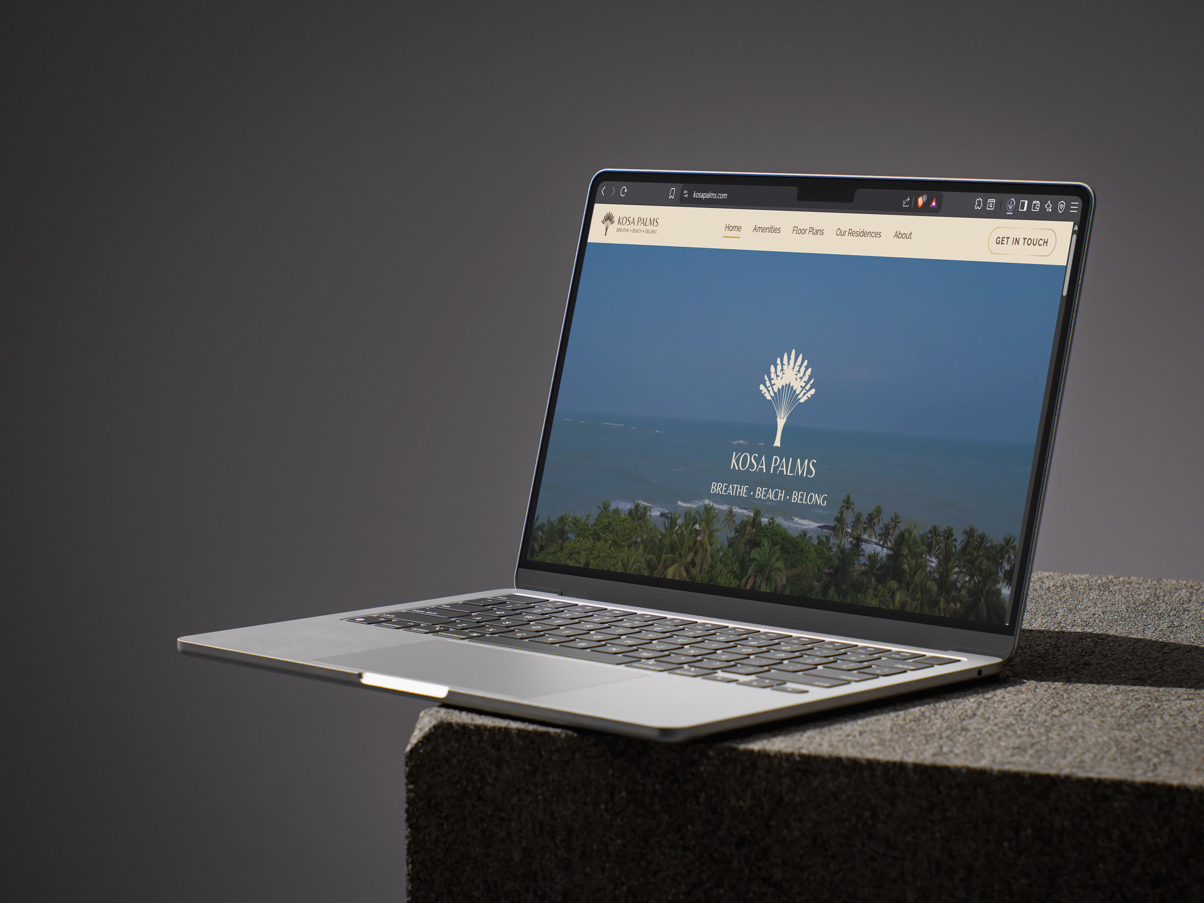 Kosa Palms website
